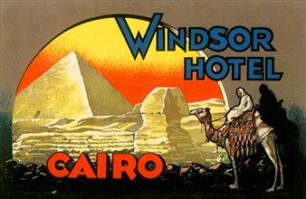 Luggage Label from Cairo