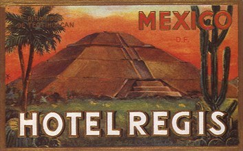 Luggage Label from Mexico City