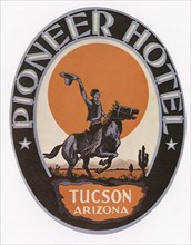 Oval Luggage Label from Tucson