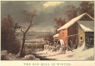 Old Mill in Winter