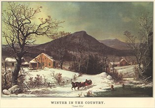 Winter in the Country - Distant Hills