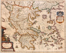 Map of Greece 1640