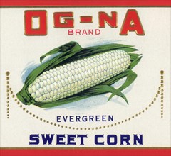 White Corn Label