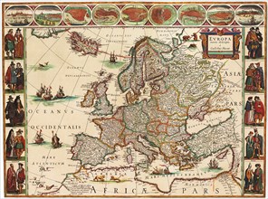 Early European Map 1617