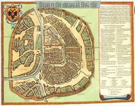 Plan of Moscow. 1662