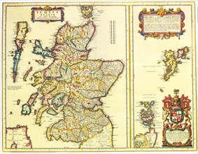 Map of Scotland 1654