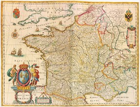 Map of France 1631