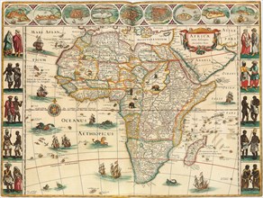 Map of Africa 1617