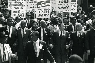 Civil Rights leaders at March on Washington