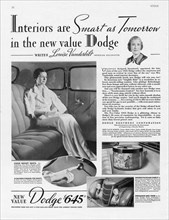 1935 Dodge Automobile Ad