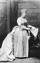 Caroline Scott Harrison (1832-1892), wife of President Benjamin Harrison.