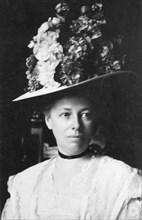 Portrait of Helen Herron Taft, wife of President William Howard Taft. Circa 1914.