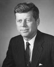 Senator John F. Kennedy, Democrat-Massachusetts, is one of the Democratic hopefuls for nomination of President of the United States. Washington, DC, 1960.