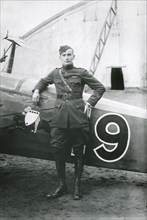 France, February 1919 - American pilot, 91st Aero Squadron.