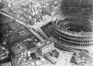 Aerial View Colosseum, 1922