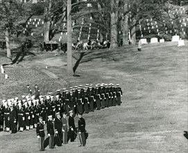 Funeral Caisson at Arlington Cemetery
