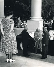 Churchill Visits White House