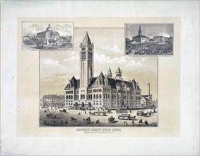 Allegheny County court house circa 1888 .