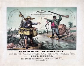 Grand result Buying guns, ammunition, and fishing tackle from Paul Meyers circa 1882.