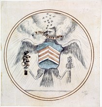 Design for the Verso of the Great Seal of the United States.