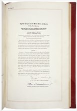 Joint Resolution Proposing the Sixteenth Amendment to the United States Constitution page 1.