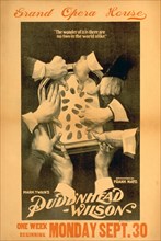 Mark Twain's Pudd'nhead Wilson dramatized by Frank Mayo. ca 1895.