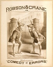 Robson & Crane in Shakespeare's 'Comedy of errors' ca 1879.