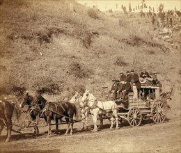 The Last Deadwood Coach. Last trip of the famous Deadwood Coach 1890.