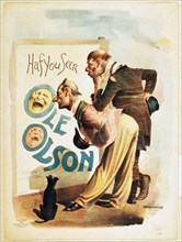 Haf you seen Ole Olson ca 1890.