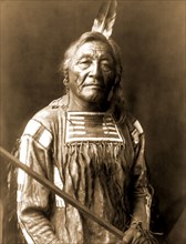 Edward S. Curtis Native American Indians - Sitting Elk--Apsaroke circa 1908.