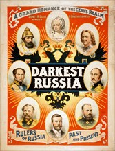 Darkest Russia a grand romance of the Czar's realm. circa 1895.