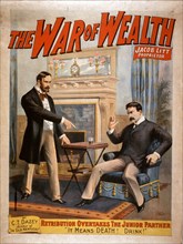 The War of Wealth Poster  circa 1895.