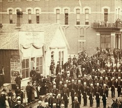 Deadwood. Grand Lodge I.O.O.F. of Dakotas. Street Parade, May 21, 1890 .