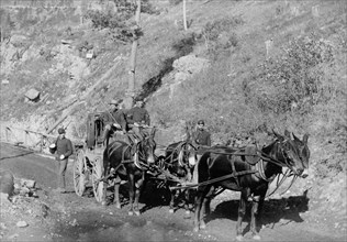 The U.S. Paymaster and Guards on Deadwood road to Ft. Meade 1888 .