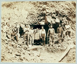 Montana Gold Mine 1889 .