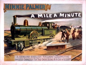 A mile a minute ca 1891.