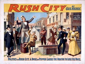 Rush City by Gus Heege. circa 1894.