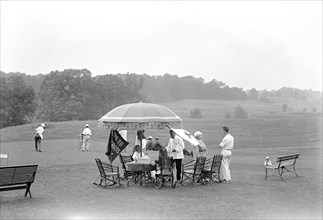 1917 Photo of Columbia Country Club - Golf Course.