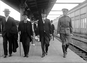 Japanese Mission to the United States, Ishii, Lansing, Harts circa 1917.