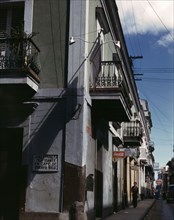 Street in San Juan, Puerto Rico December 1941.
