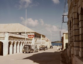 A street in a town of the Virgin Islands, Christiansted, Saint Croix December 1941.