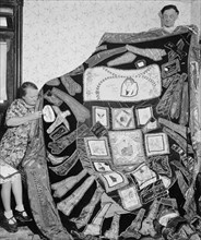 Famous historical quilt created by Ethel Sampson circa 1937.