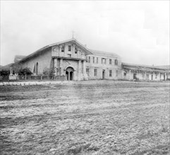 California History - Mission Dolores, San Francisco circa 1866.