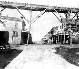 California History - Main St., North San Juan, Nev. County circa 1866.