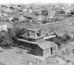 California History - Stockton from the South Looking Northeast, San Joaquin County circa 1866.