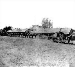 California History - Union Copper Mine, Copperopolis, Calaveras County circa 1866 .