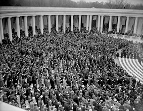 Easter sunrise services at Arlington. Washington, D.C. circa 1938.