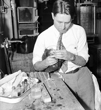 1939 - government experiments test the ability to make egg whites different colors.