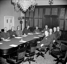 U.S. Congress History - Members of the House Rules Committee circa 1939.