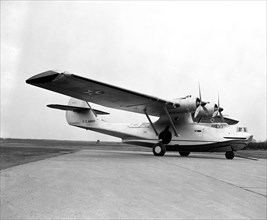Consolidated Aircraft Corporation amphibian patrol plane circa 1939.